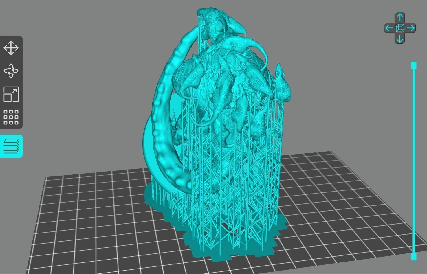 Rat Mother 3D model for printing 3D model_6