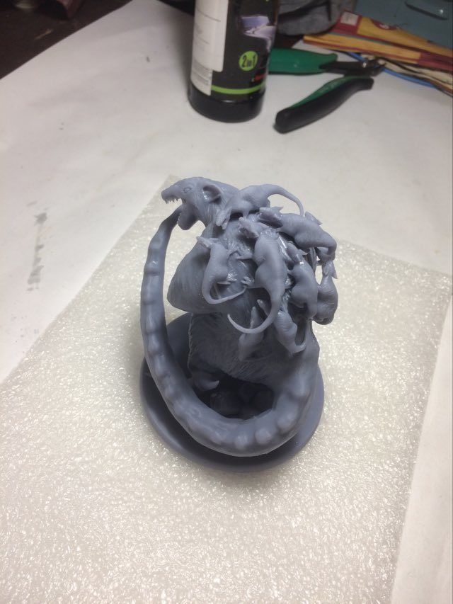 Rat Mother 3D model for printing 3D model_11