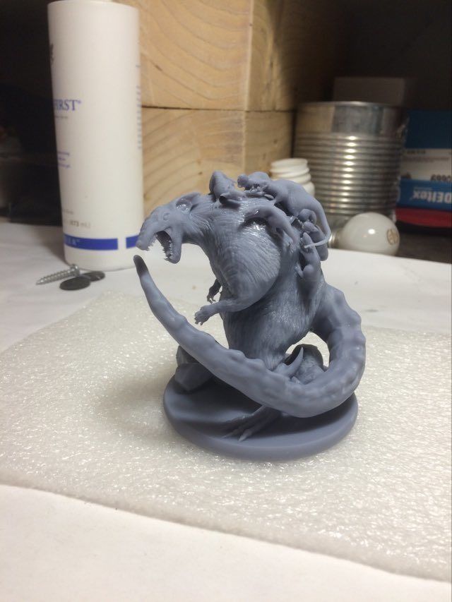 Rat Mother 3D model for printing 3D model_8