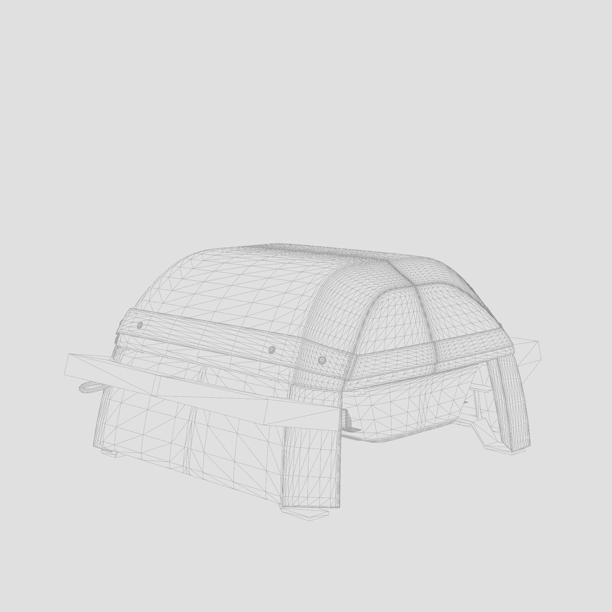 Pulse Barbecue and Grill 3D Model Low-poly 3D model_5