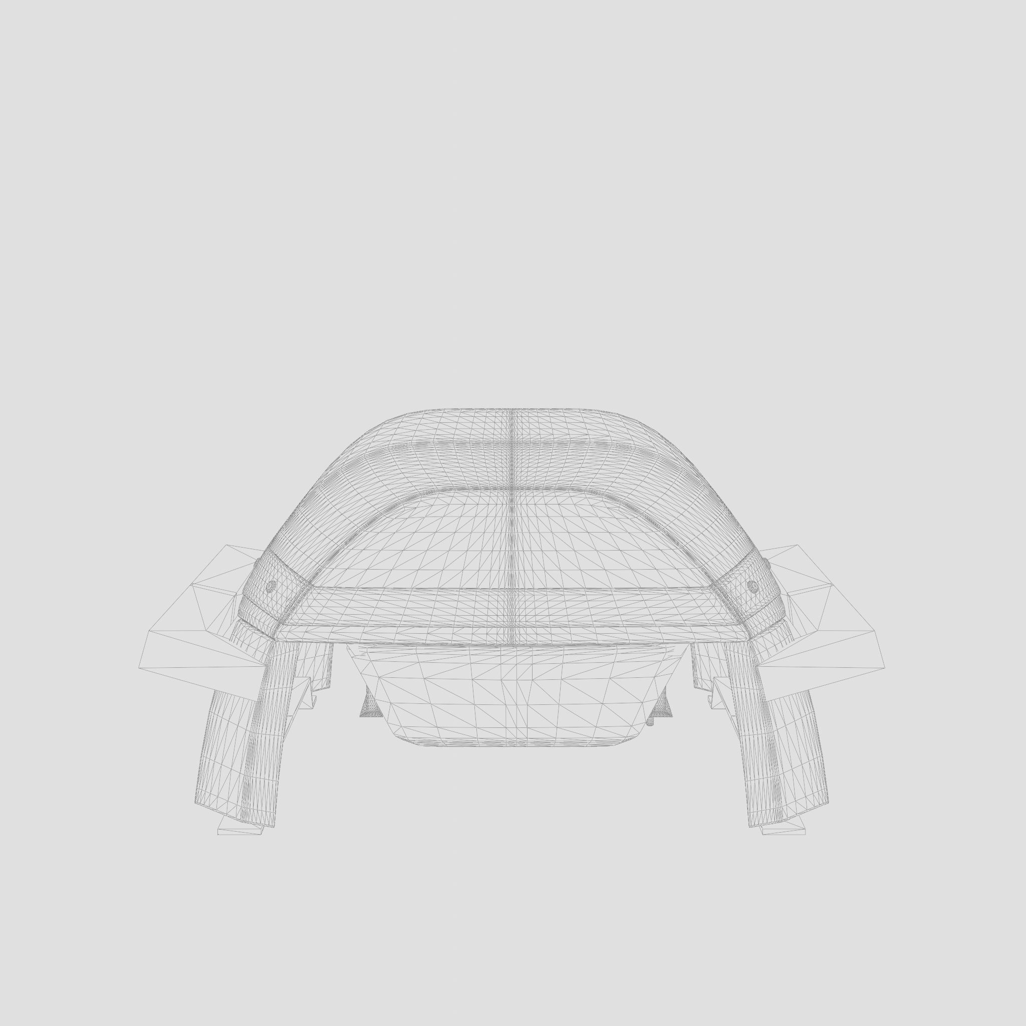 Pulse Barbecue and Grill 3D Model Low-poly 3D model_4