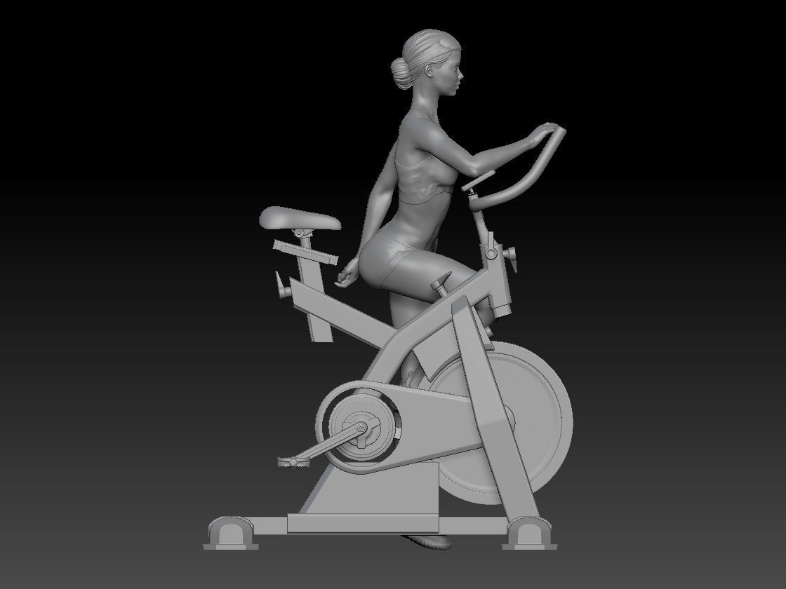 SPINNING CLASS GIRL 4 3D print model_5
