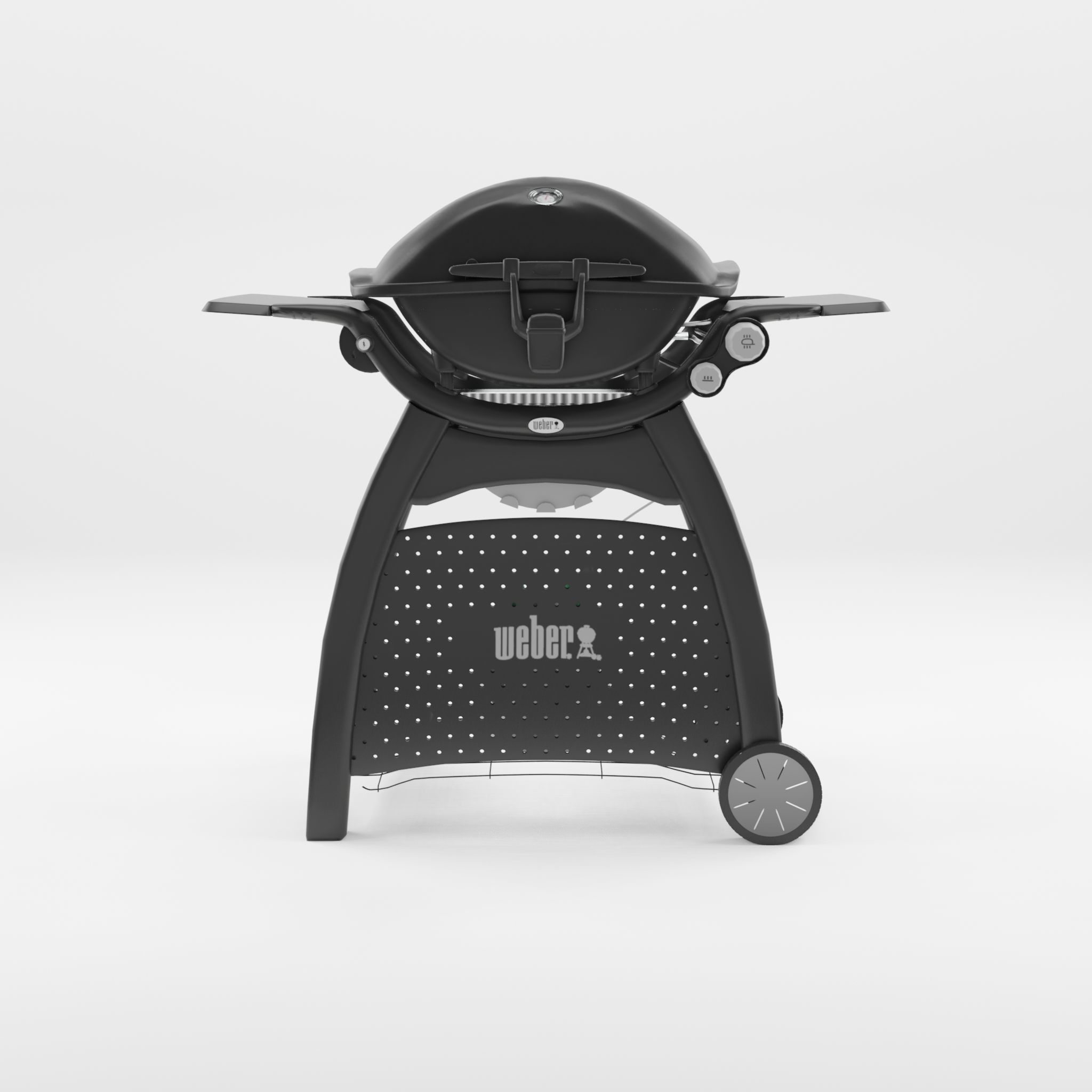 Weber Barbecue and Grill 3D Model Low-poly 3D model_3