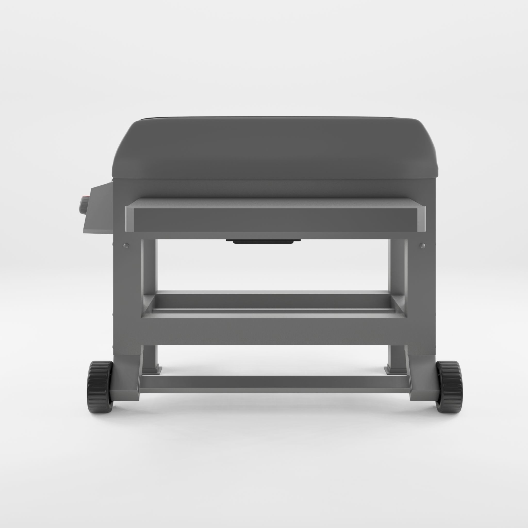 Spirit II Barbecue and Grill 3D Model Low-poly 3D model_3