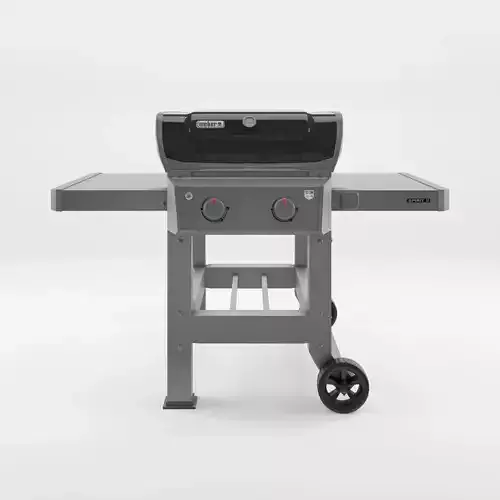 Spirit II Barbecue and Grill 3D Model Low-poly 3D model
