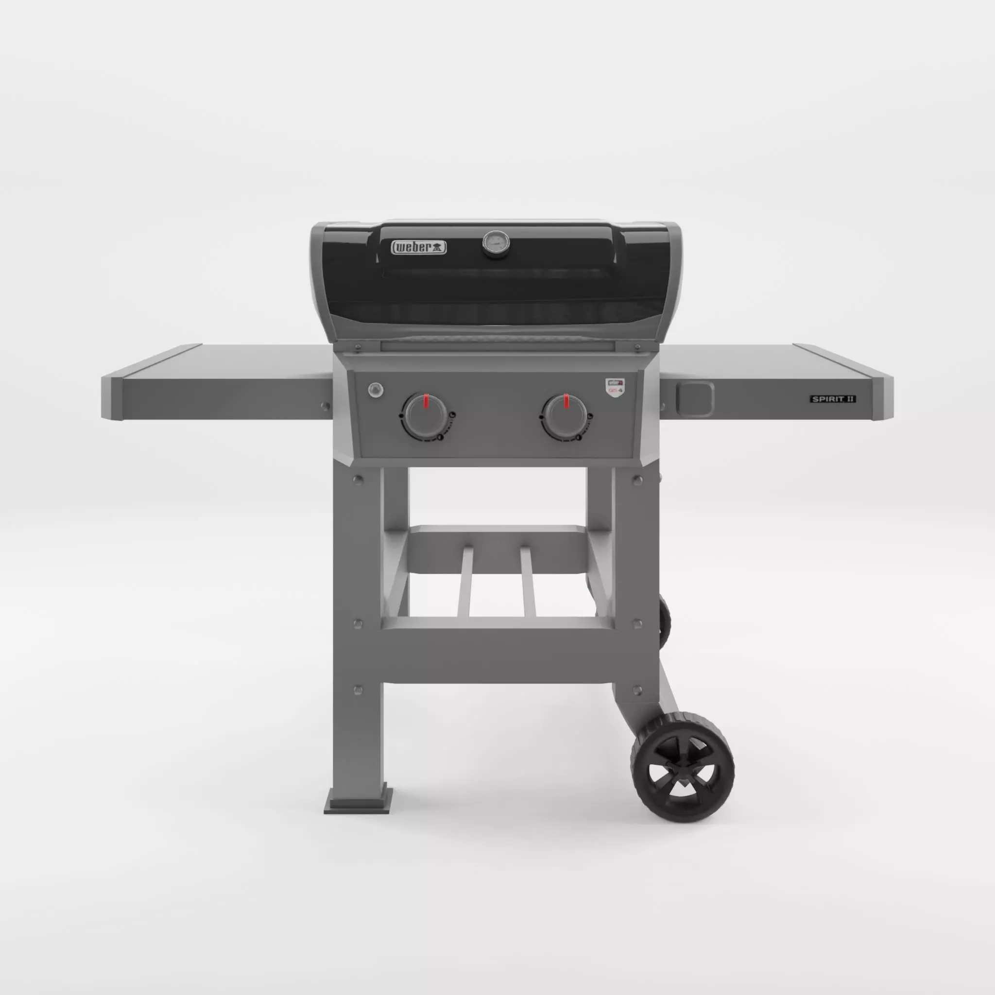 Spirit II Barbecue and Grill 3D Model Low-poly 3D model_0