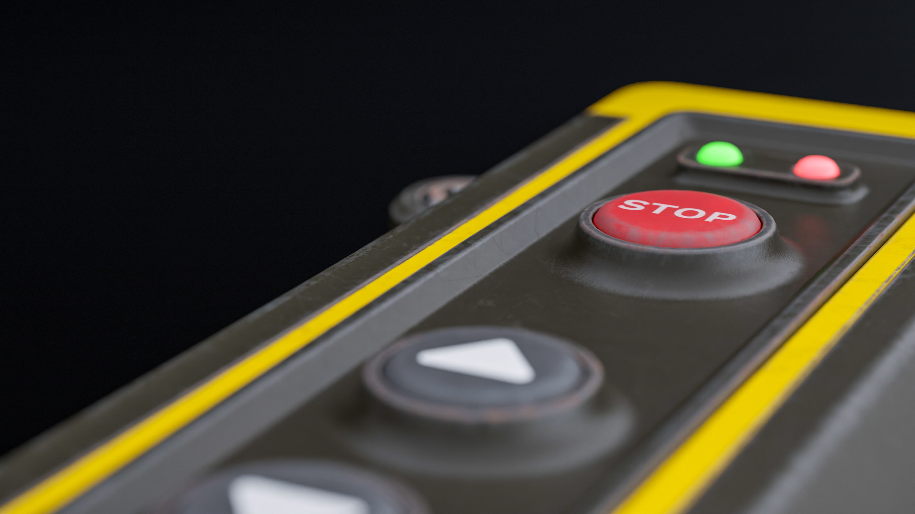 Factory Electrical Switch 9x19x6 Low-poly 3D model_7