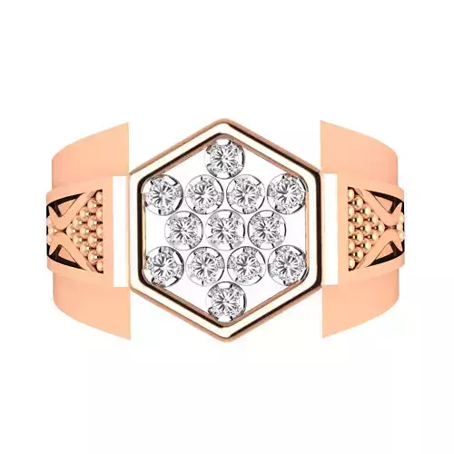 Mens Ring STL OBJ FBX Renders Details