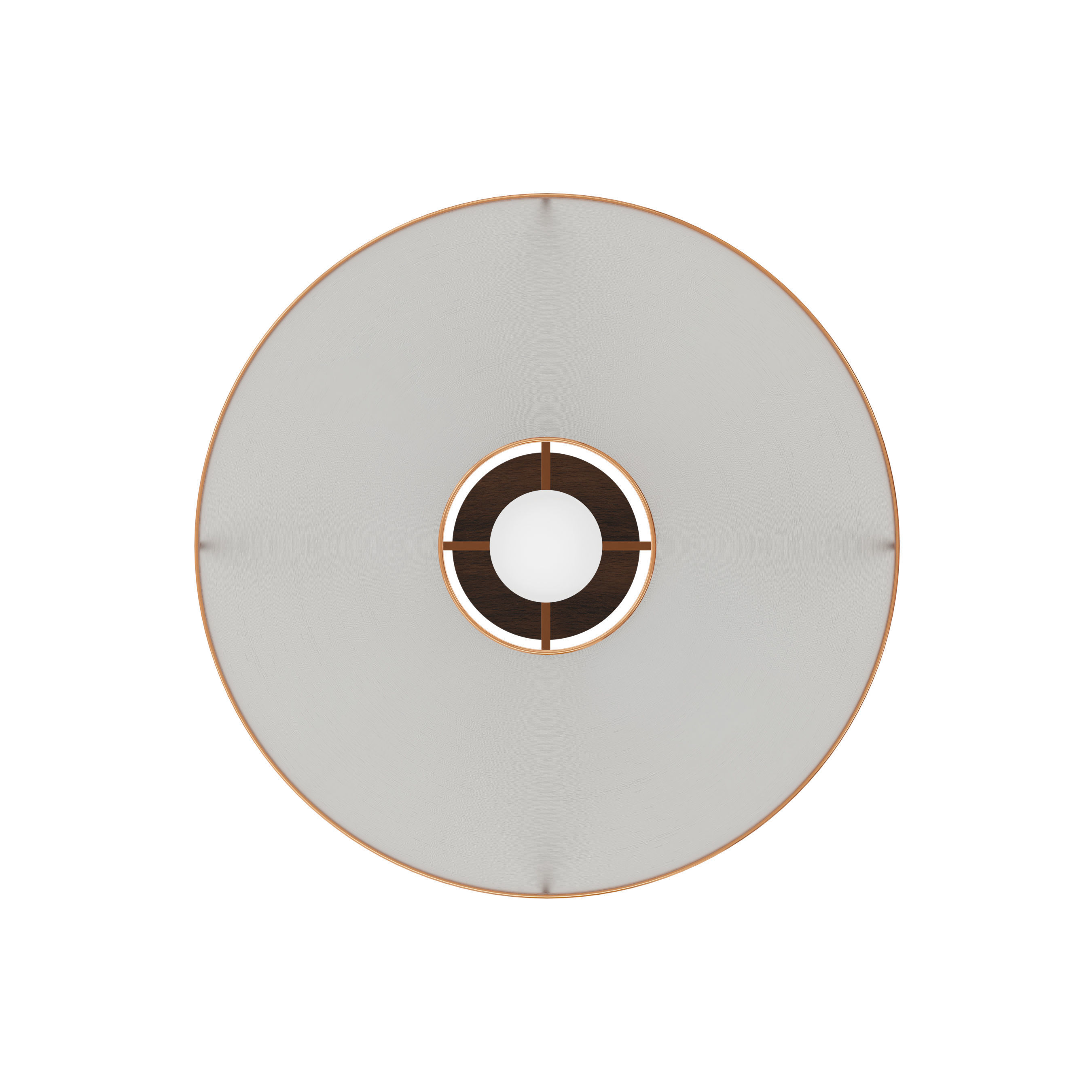 Wood Table Lamp 3D model_4