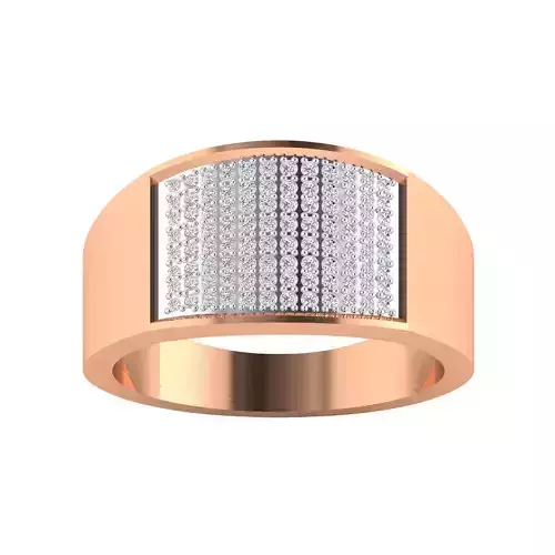 Mens Ring STL OBJ FBX Renders Details