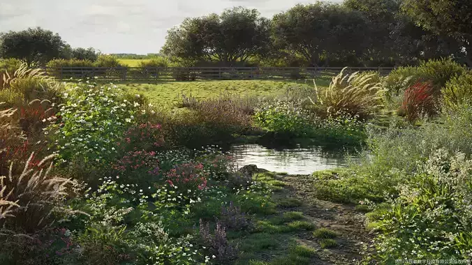 Maxtree Plant Models Vol 49 - Mesh