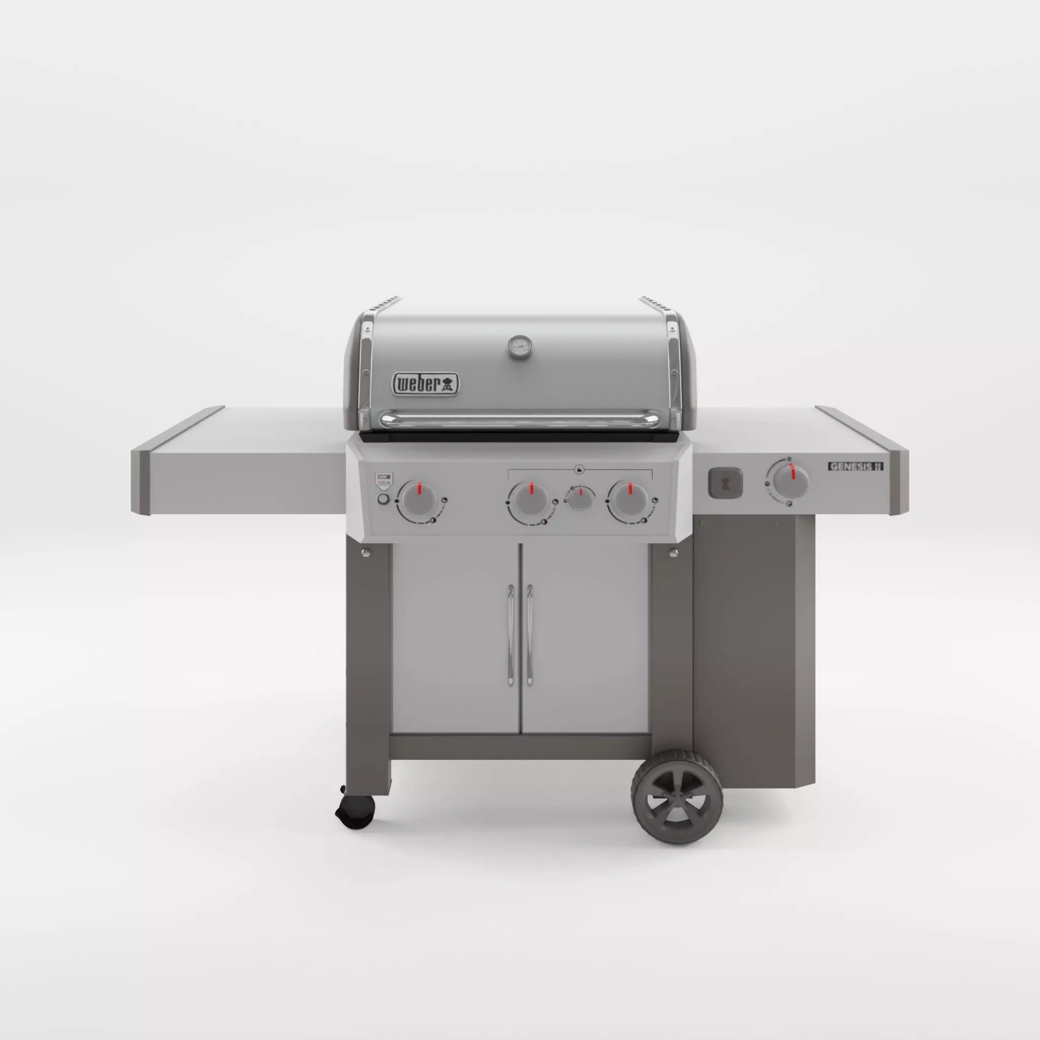 Genesis II Barbecue and Grill 3D Model Low-poly 3D model_0