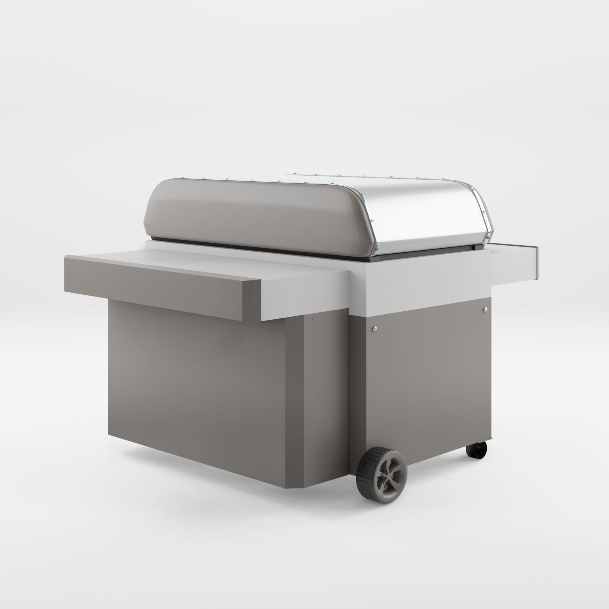 Genesis II Barbecue and Grill 3D Model Low-poly 3D model_1