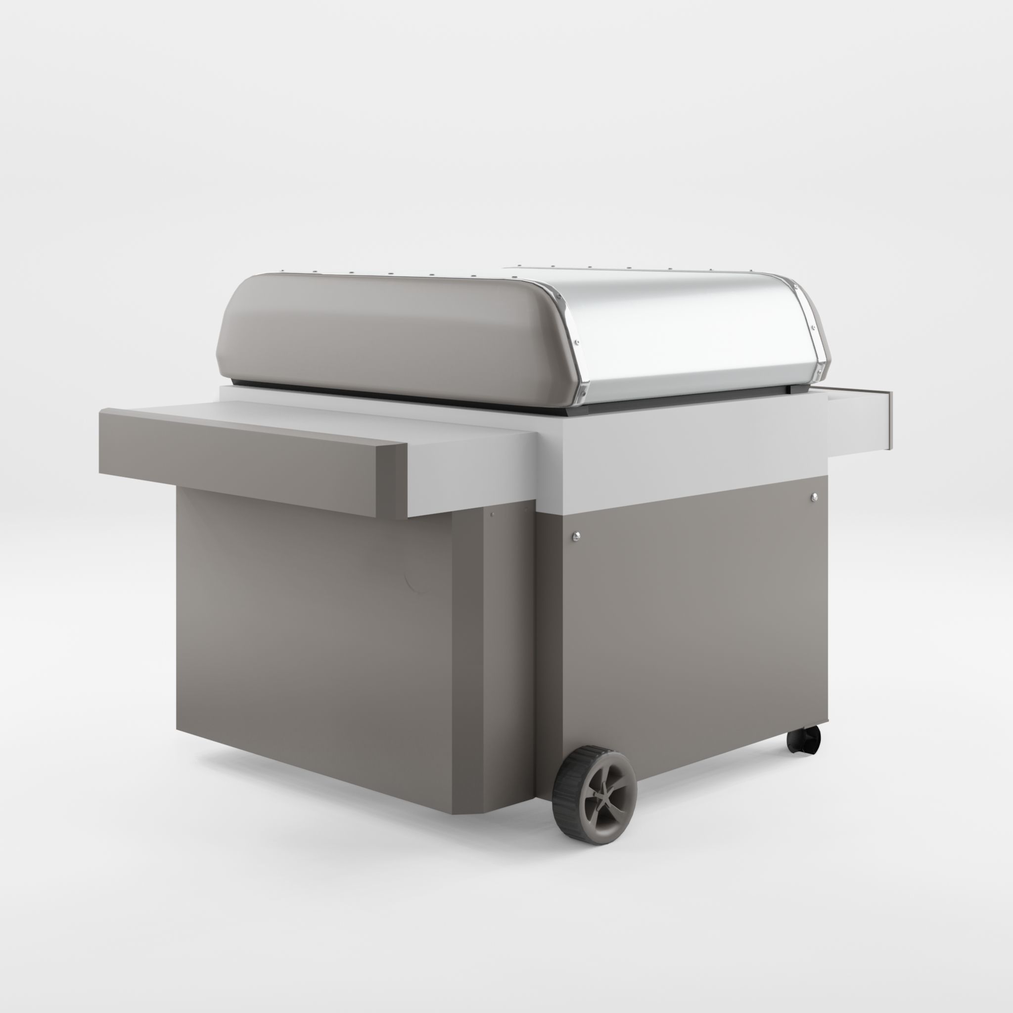 Genesis II Barbecue and Grill 3D Model Low-poly 3D model_1