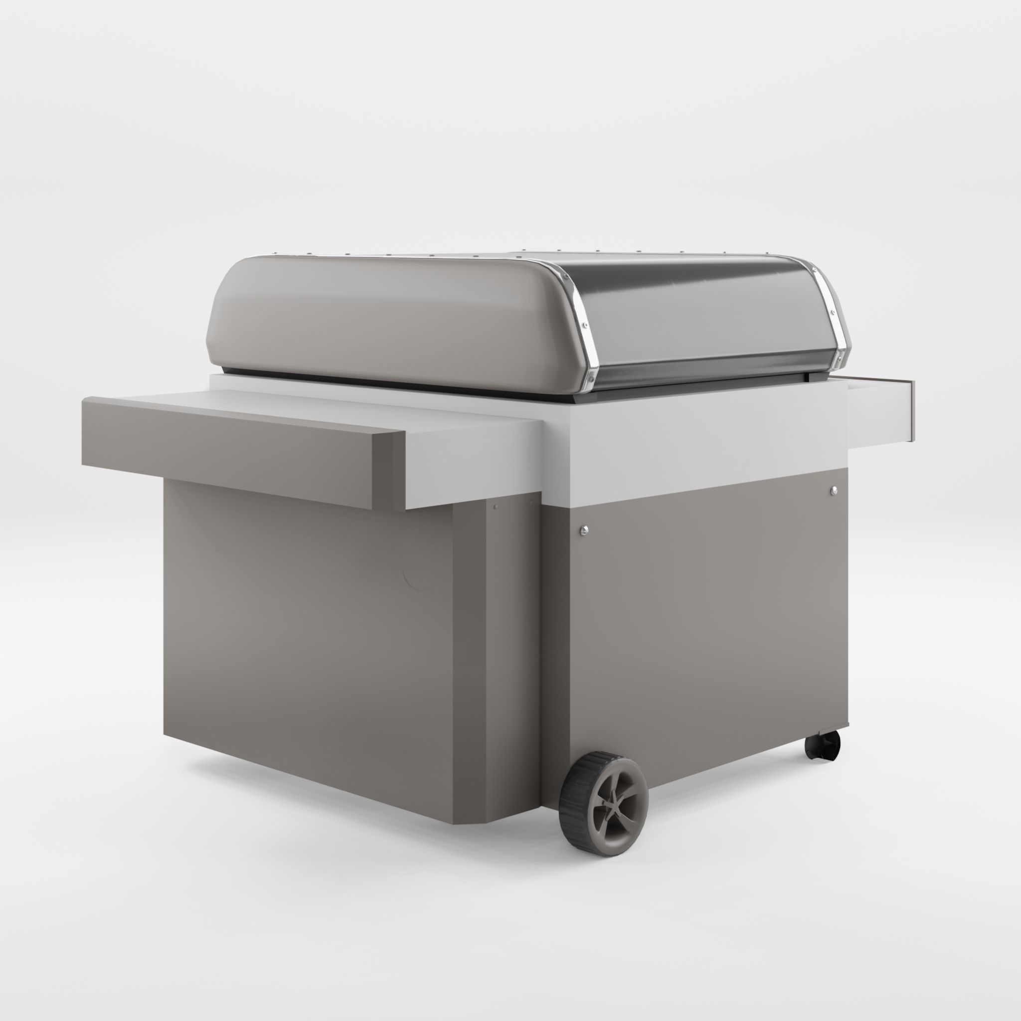Genesis II Barbecue and Grill 3D Model Low-poly 3D model_1