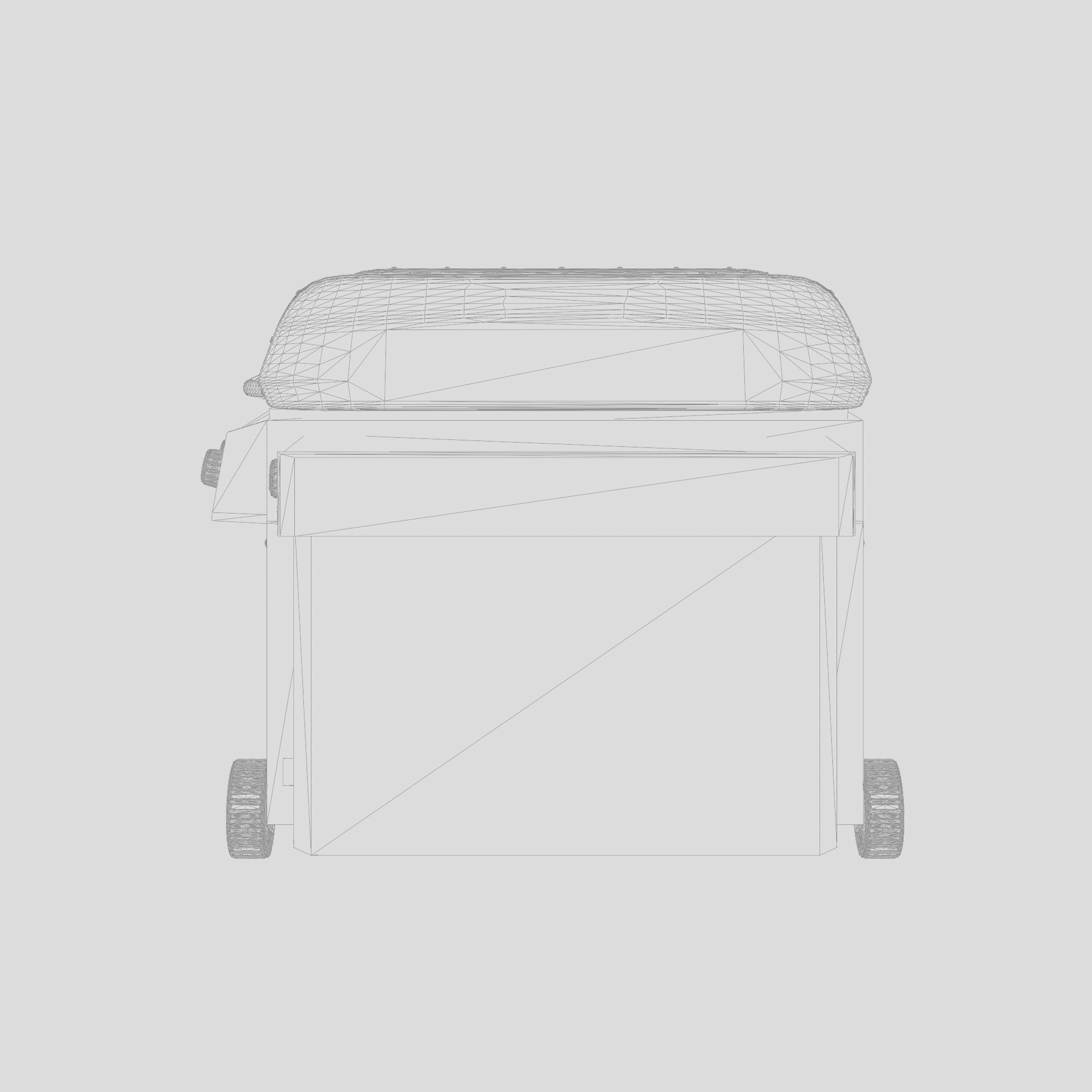 Genesis II Barbecue and Grill 3D Model Low-poly 3D model_6
