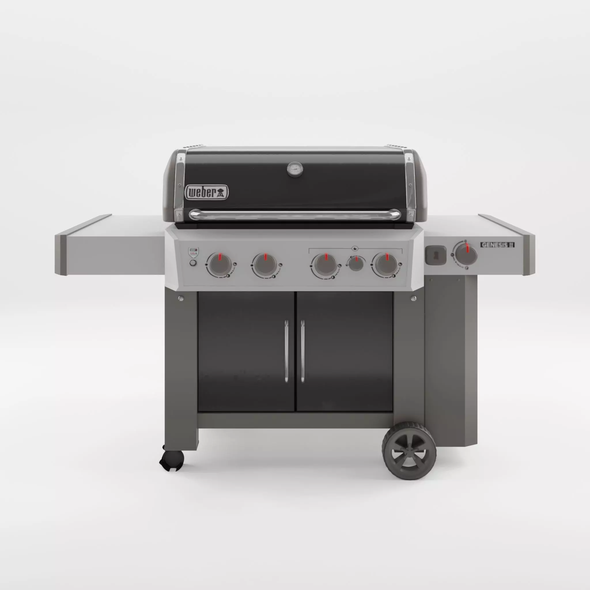 Genesis II Barbecue and Grill 3D Model Low-poly 3D model_0