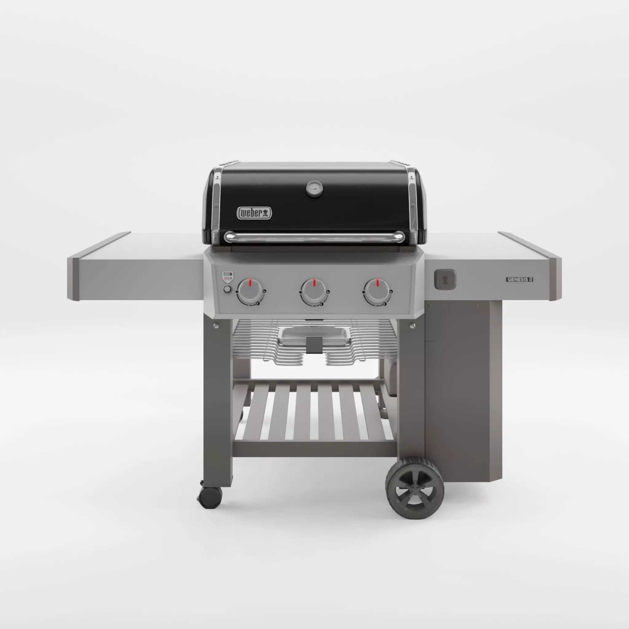 Genesis II Barbecue and Grill 3D Model Low-poly 3D model_0