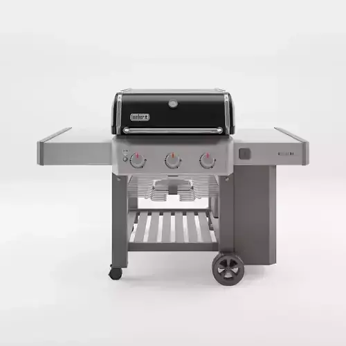 Genesis II Barbecue and Grill 3D Model Low-poly 3D model