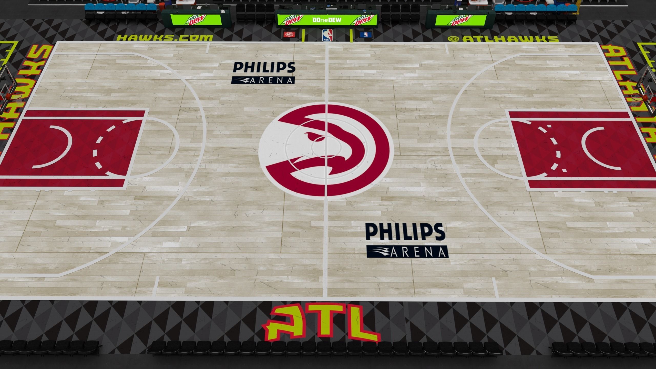Philips Arena - Georgia 3D model_1