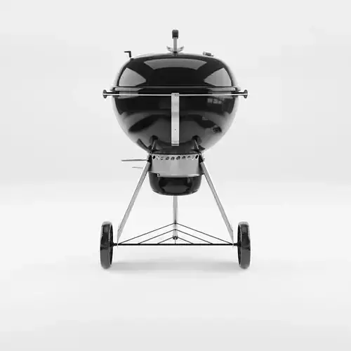 Master-Touch Barbecue and Grill 3D Model Low-poly 3D model