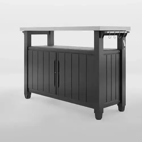 Grillbord Unity Barbecue and Grill 3D Model Low-poly 3D model