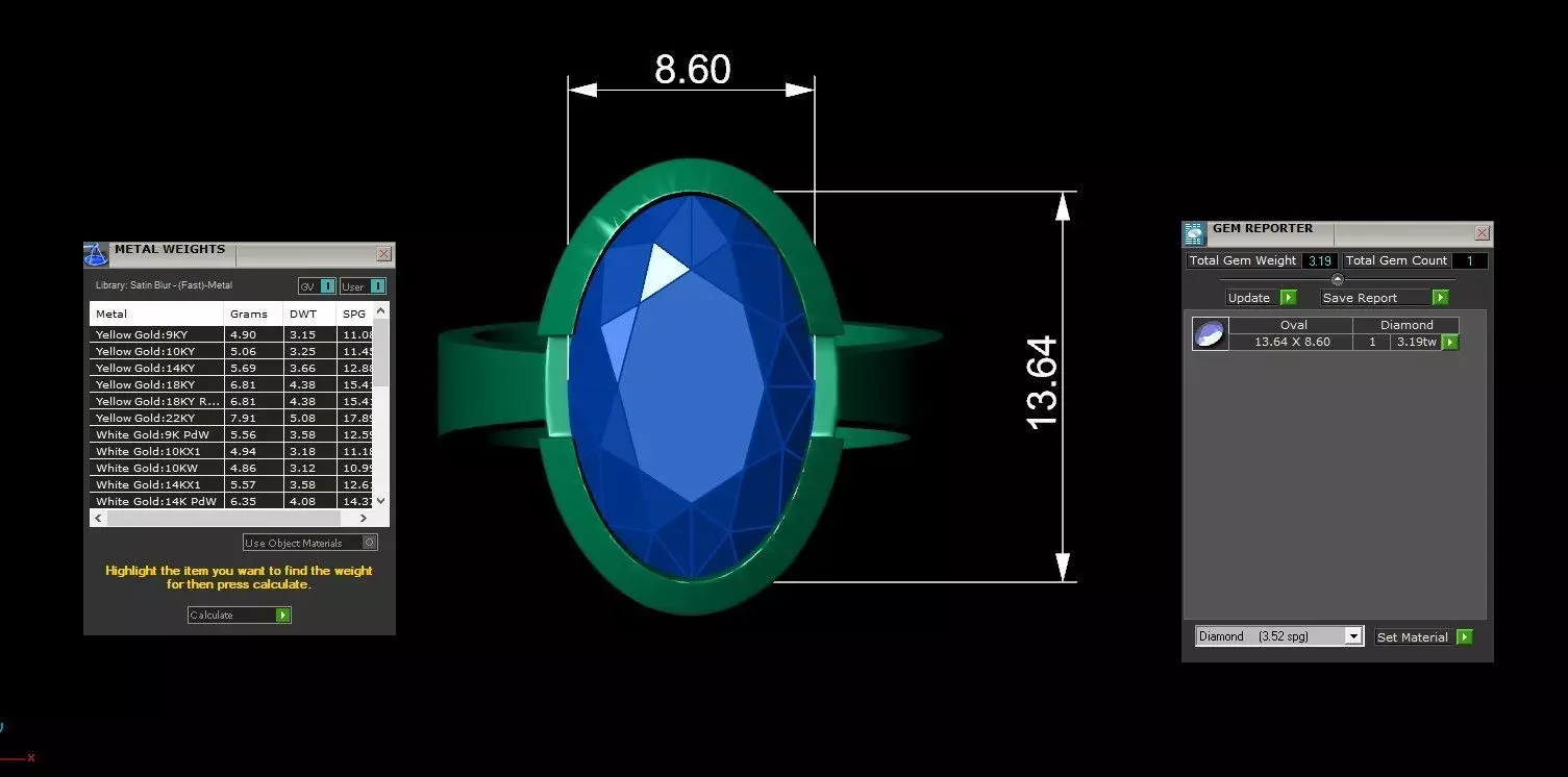 GENTS RING 3D print model