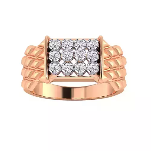 Mens Ring STL OBJ FBX Renders Details