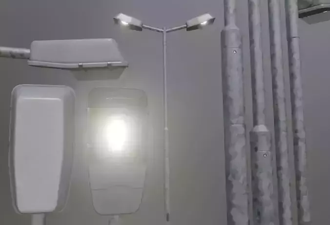 Street Light 5 Galvanized F2 M1 K0 A2 3000mm 