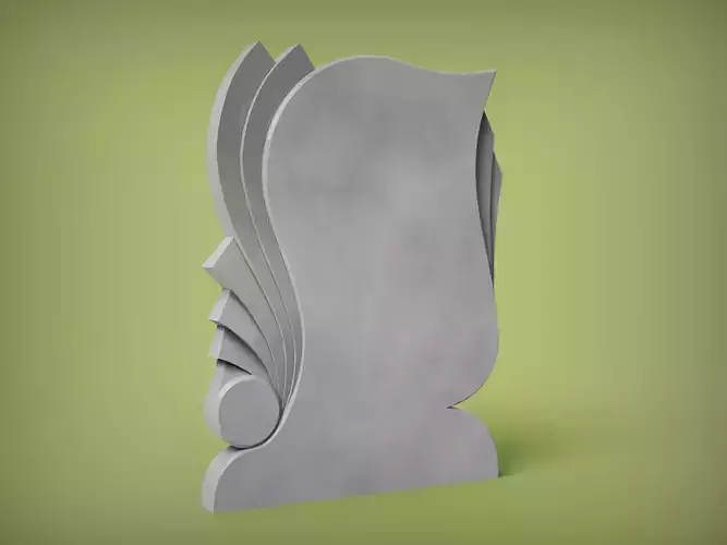 Memorial Tombstones 3D print model