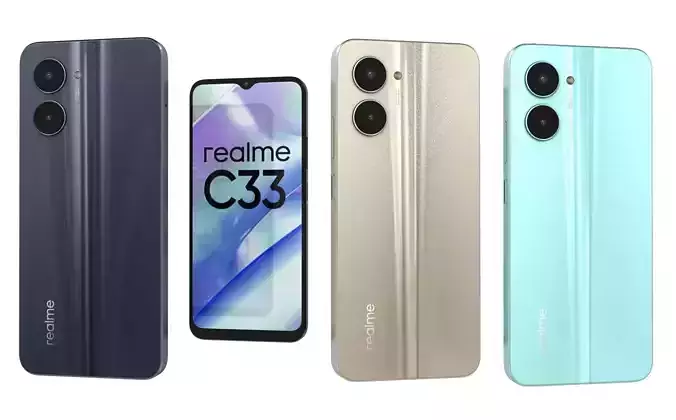 Realme C33 2023 All Colors