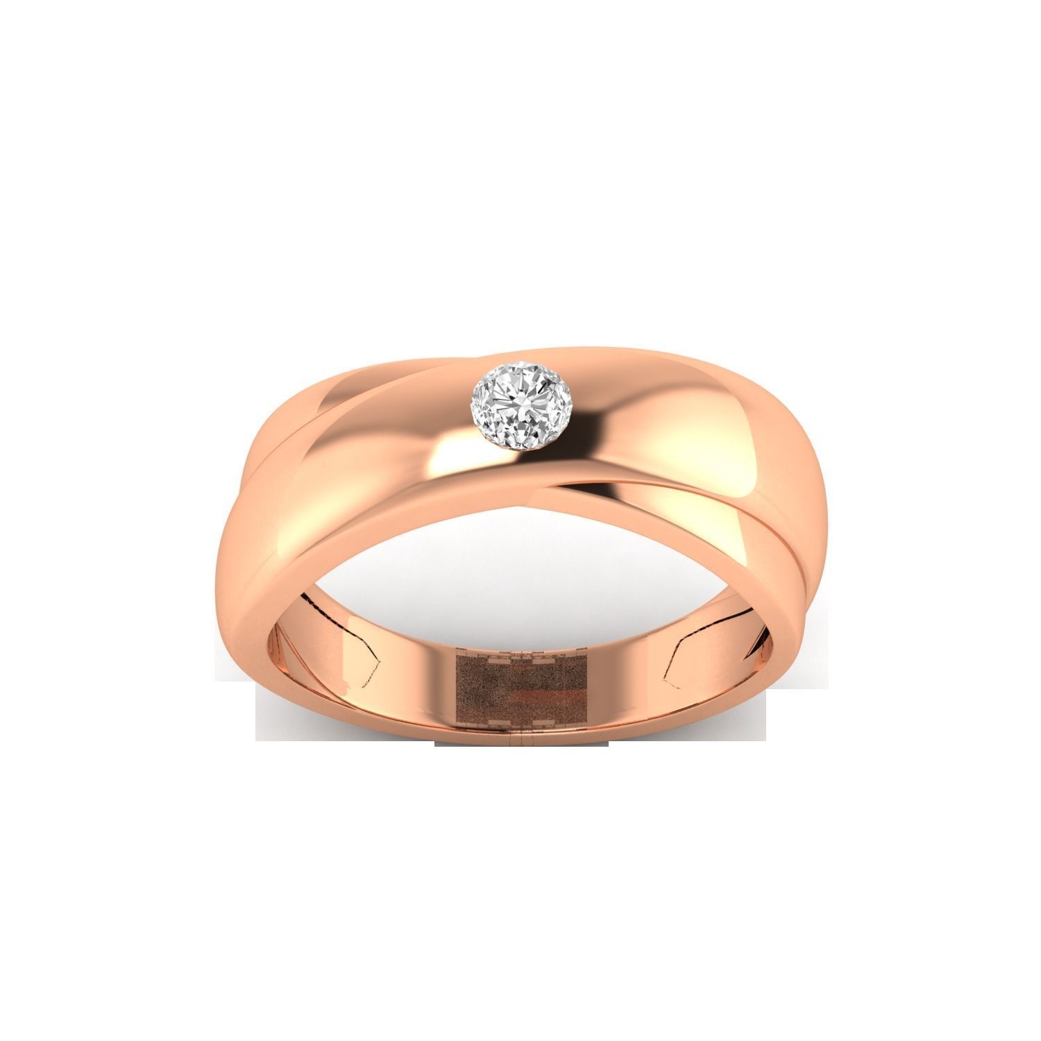 Mens Ring STL OBJ FBX Renders Details 3D print model_7
