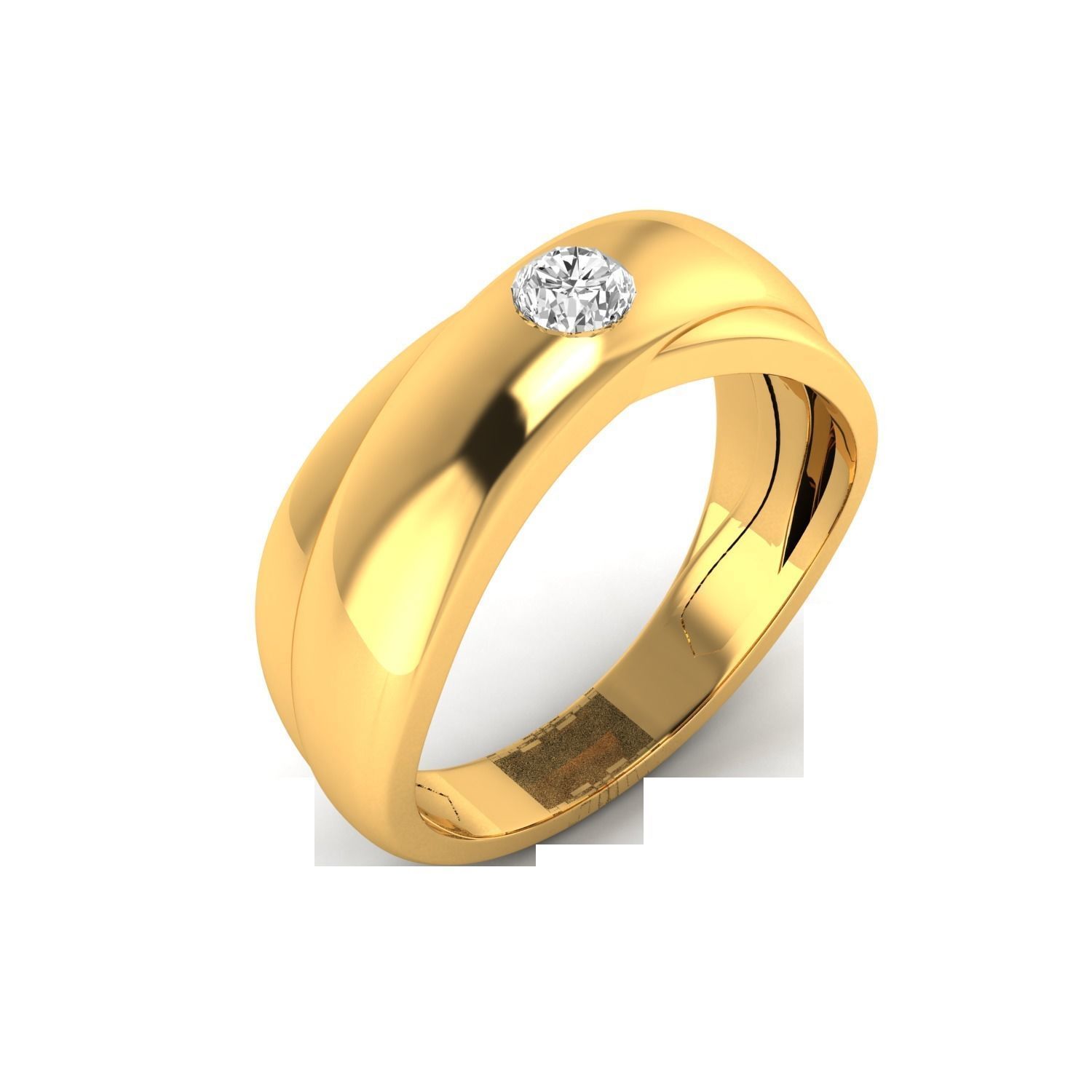 Mens Ring STL OBJ FBX Renders Details 3D print model_21