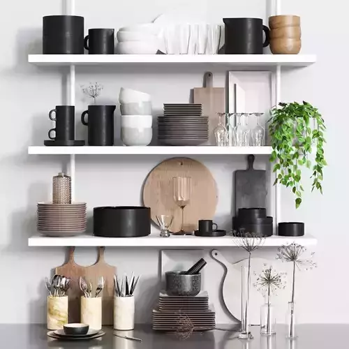 kitchen accessories RPM 02 3D model