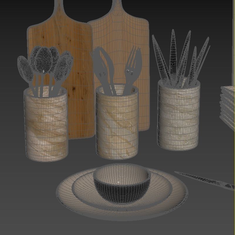 kitchen accessories RPM 02 3D model_14
