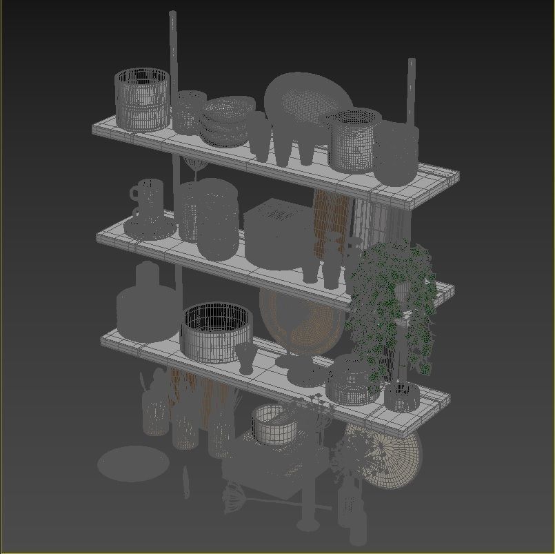 kitchen accessories RPM 02 3D model_12