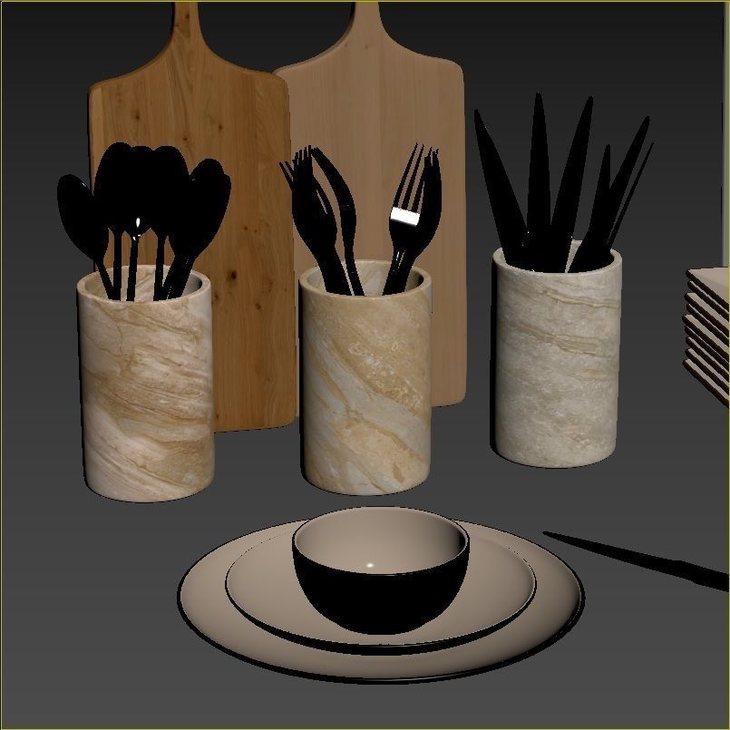 kitchen accessories RPM 02 3D model_13