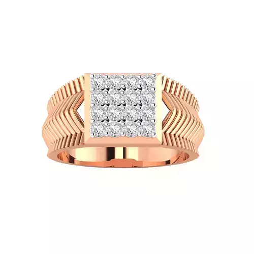 Mens Ring STL OBJ FBX Renders Details 3D print model