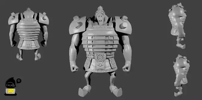 Jozu - One piece 3D print model 3D print model 3D print model
