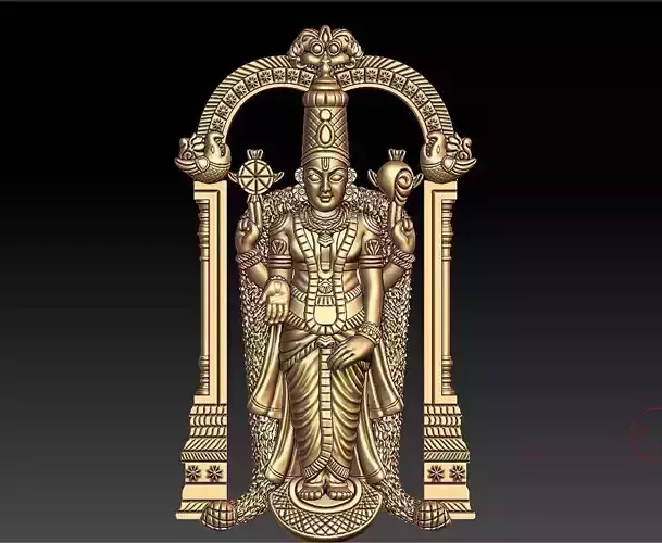 VISHNU PENDENT 3D print model