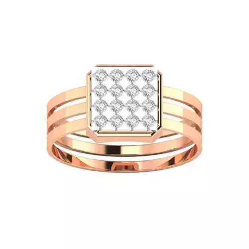 Mens Ring STL OBJ FBX Renders Details 3D print model