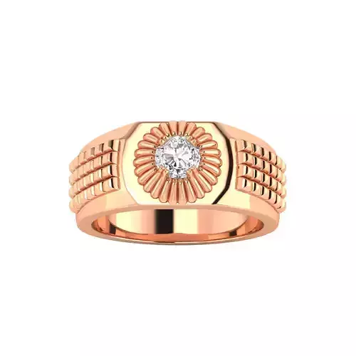 Mens Ring STL OBJ FBX Renders Details 3D print model