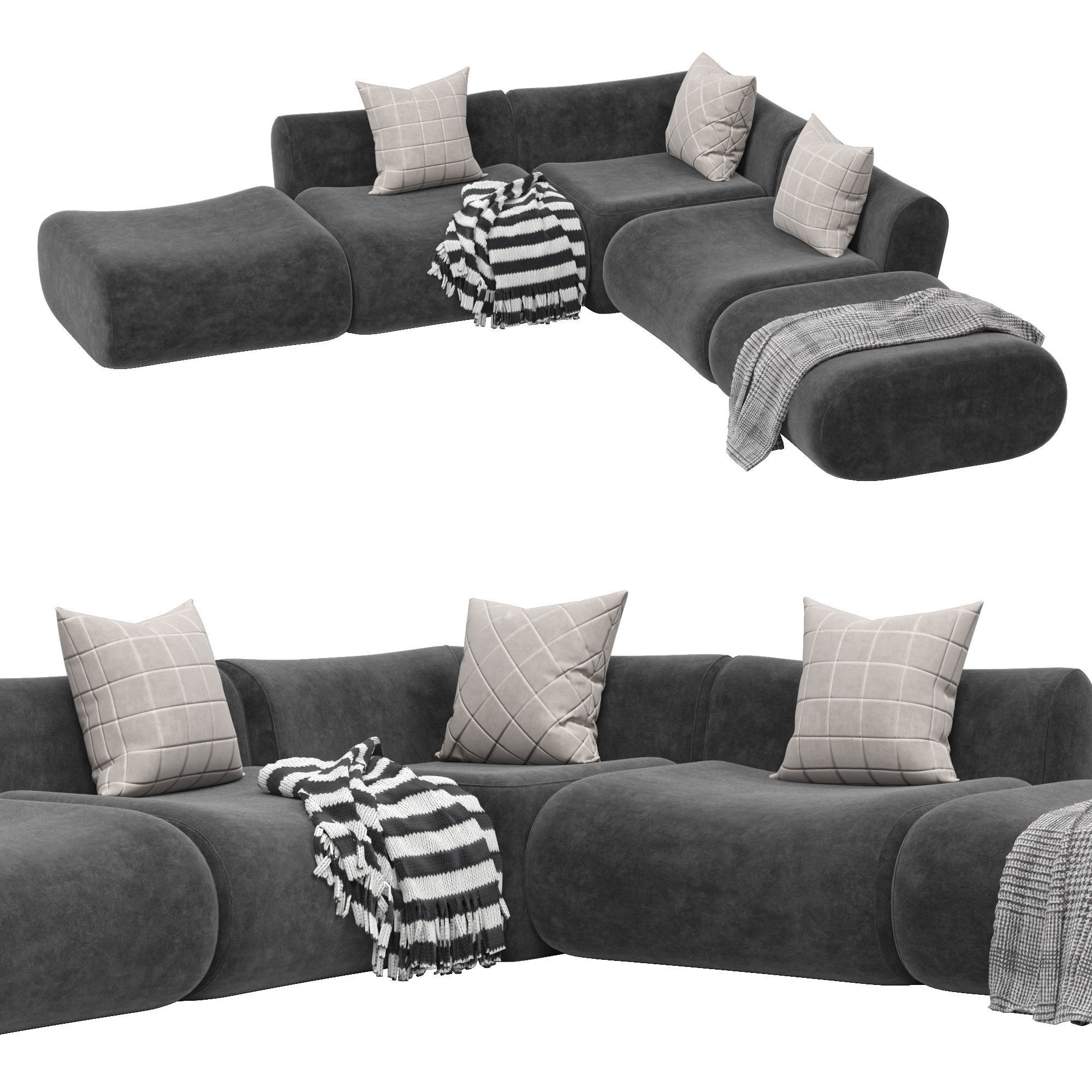 Modular Sofa Jardan Furneture Lemmy 3D model_3