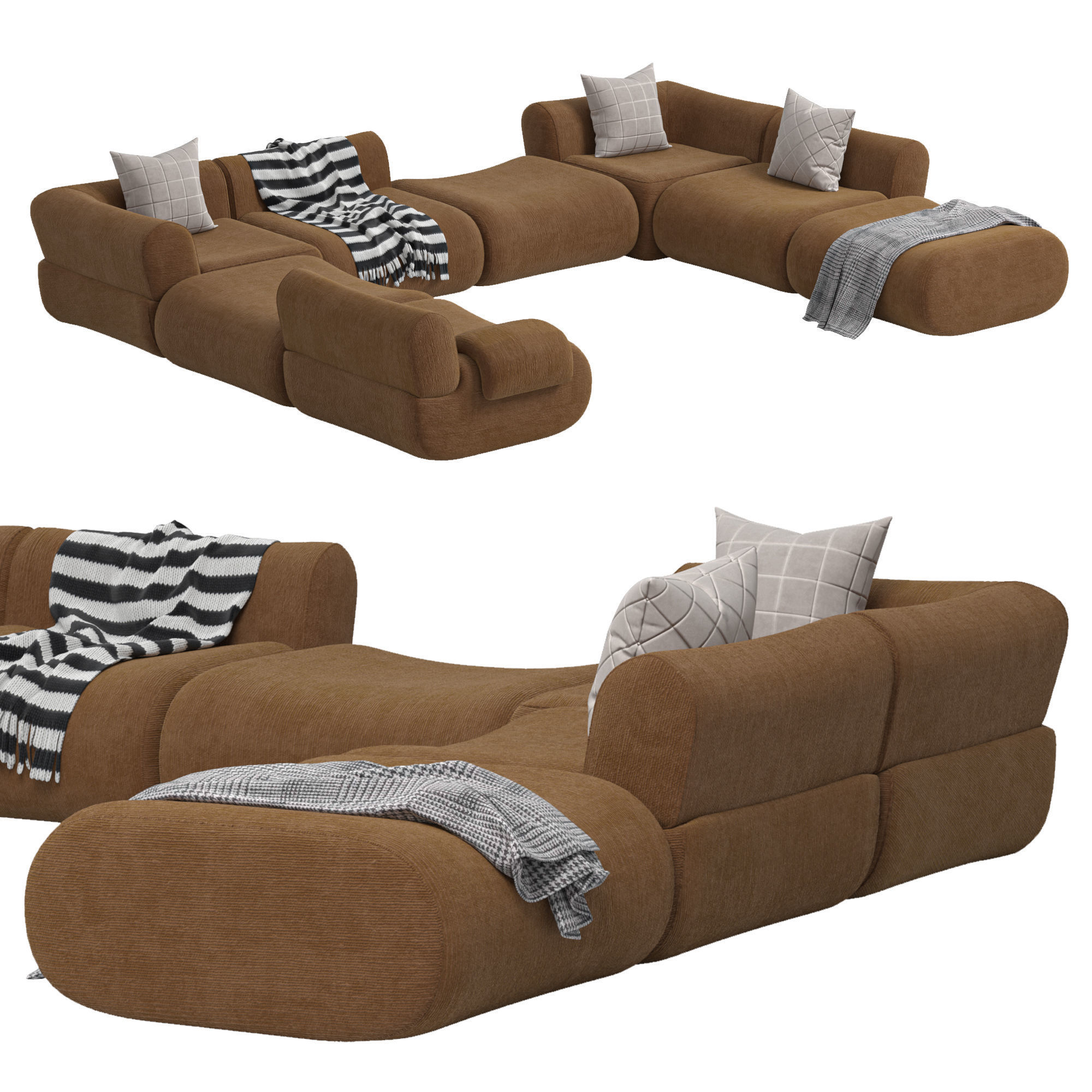 Modular Sofa Jardan Furneture Lemmy 3D model_1