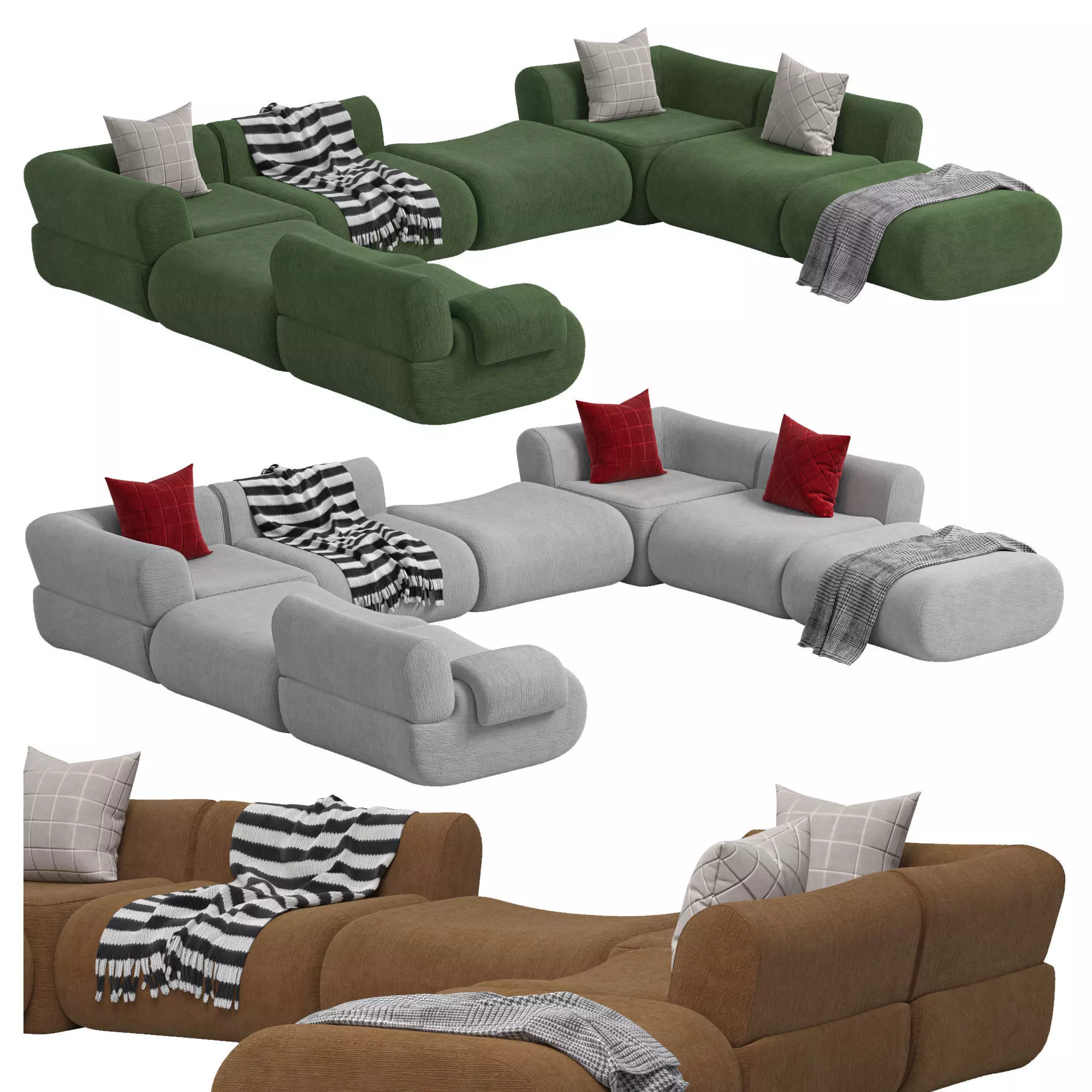 Modular Sofa Jardan Furneture Lemmy 3D model_0