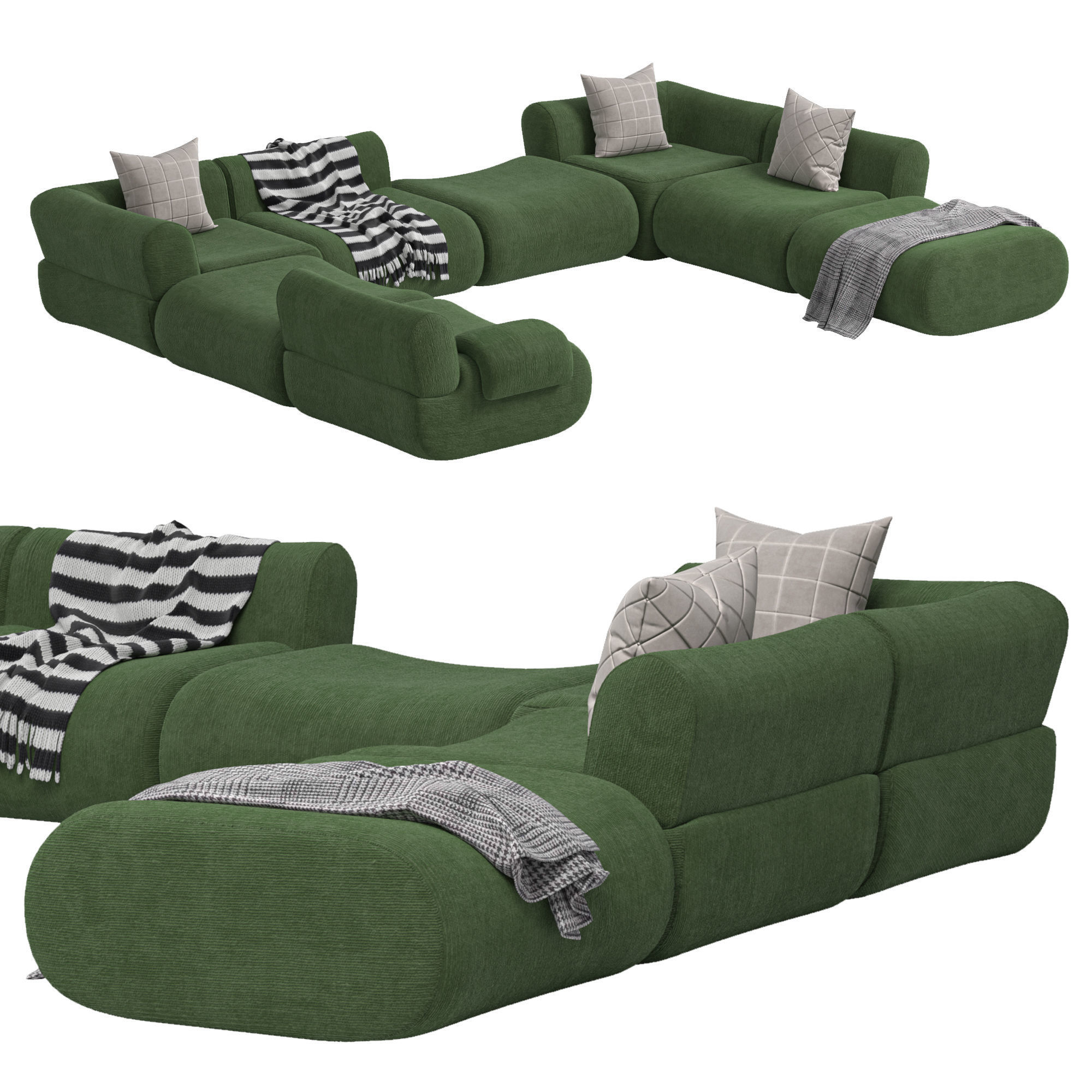 Modular Sofa Jardan Furneture Lemmy 3D model_3