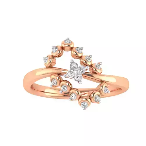 Women Rings STL OBJ FBX Renders Details 3D print model