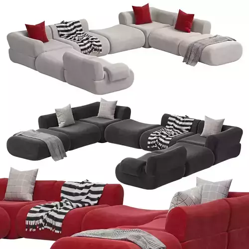 Modular Sofa Jardan Furneture Lemmy 3D model
