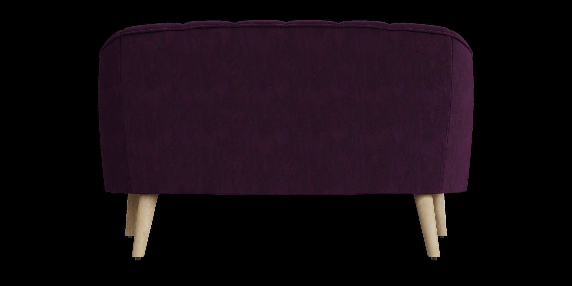 Modern Velvet Sofa 3D model_5