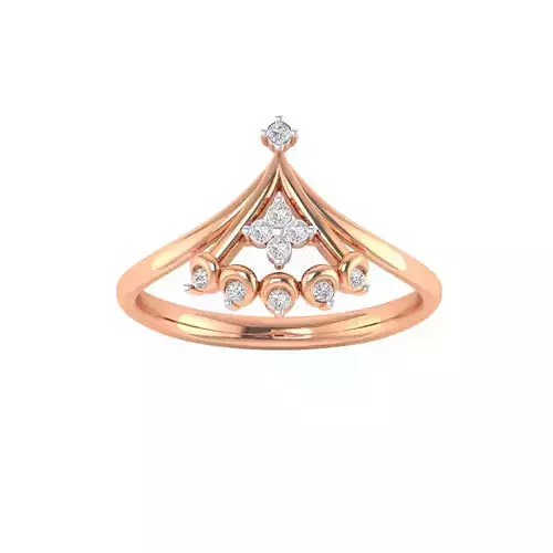 Women Wedding Engagement Ring STL OBJ FBX Renders Details
